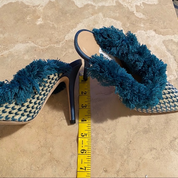 NEW Andrea Mondin pointed toe fringe vogue pump 5 - Picture 6 of 8